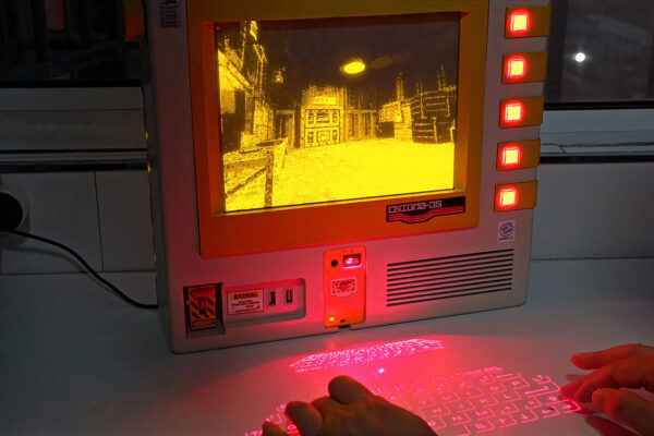 One Builder’s Vision of Survival Tech Brought This Cyberpunk-Inspired Laptop to Life
