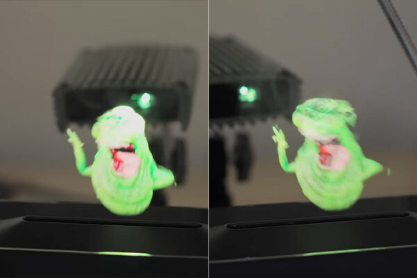 Projectors and Fog Team Up to Create Walk-Around 3D Scenes