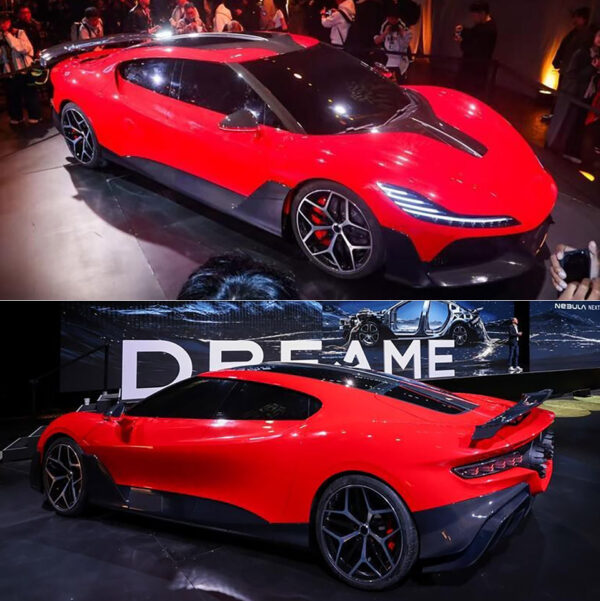 Dreame’s Nebula NEXT 01 Jet Edition Electrified Supercar Hits 62MPH from a Standstill in 0.9 Seconds.