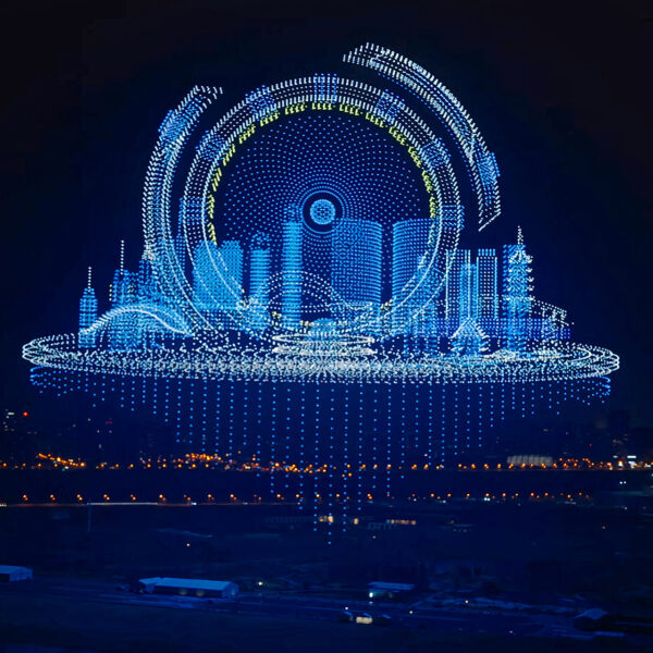 EHang Claims New Guinness World Record by Filling the Sky with More Than 22,000 Drones During China’s Spring Festival Gala