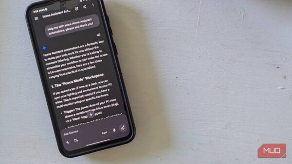 I asked Gemini to write my Home Assistant automations, and it actually worked well