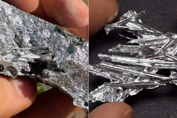 Hydrogen Turns Molten Aluminum Into Crystal Geodes