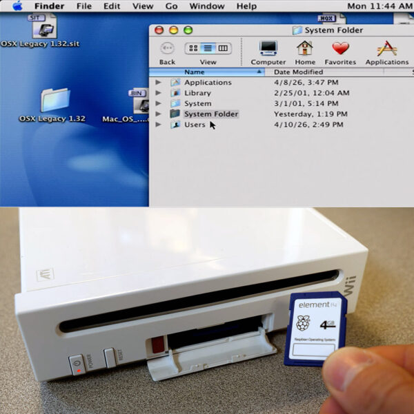 Mac OS X Comes to Life on a Nintendo Wii Console