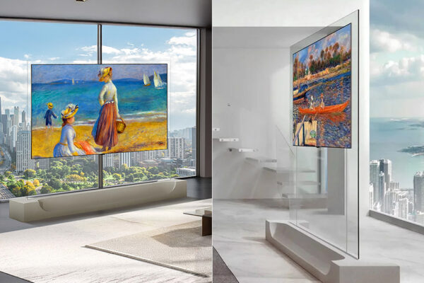 LG OLED evo W6 is Basically Wallpaper That Plays 4K Movies Without Wires