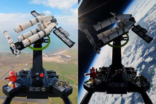 Project Hail Mary LEGO Set Claims Guinness Record by Reaching the Edge of Space