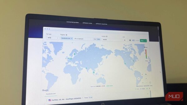 There’s a free tool that shows you the real latency between your machine and any server on earth