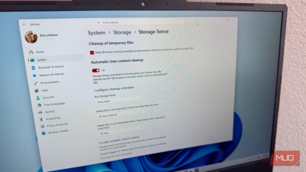 Windows has a built-in auto-cleanup tool — but its default settings are almost useless