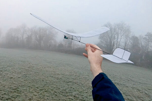 Tom Stanton’s Hand-Cranked Plane Soars After Mere Seconds of Effort