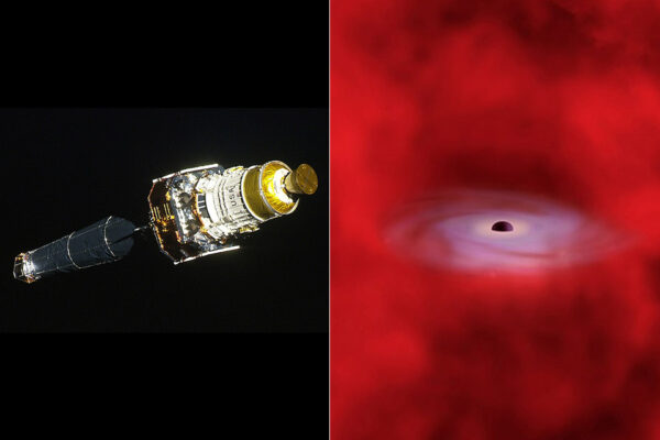 Webb and Chandra Spot X-Rays Escaping From a Distant Little Red Dot