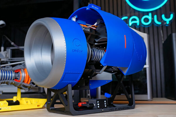 Build an Electric Turbofan Model That Reverses Thrust With a Simple 3D Printer