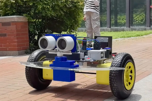 How One Builder Made an Arduino Tortoise Bot Seven Times Bigger and Kept It Fully Operational