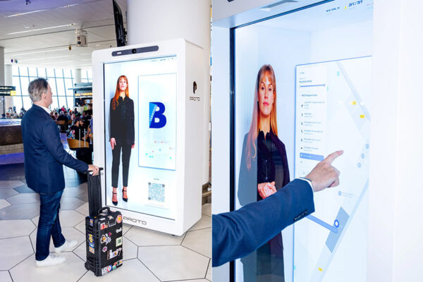 First Look at LaGuardia’s New AI Hologram Guide Named Bridget