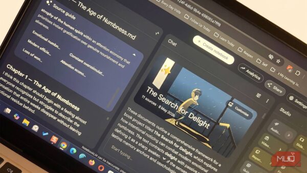 I used NotebookLM to explain my own project, and it was better than my notes