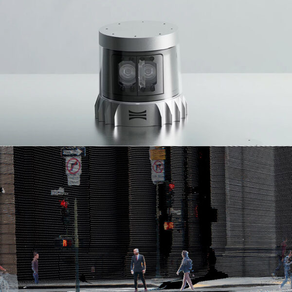 Ouster’s REV8 Sensors Turn Laser Scans into Full-Color 3D LiDAR Maps
