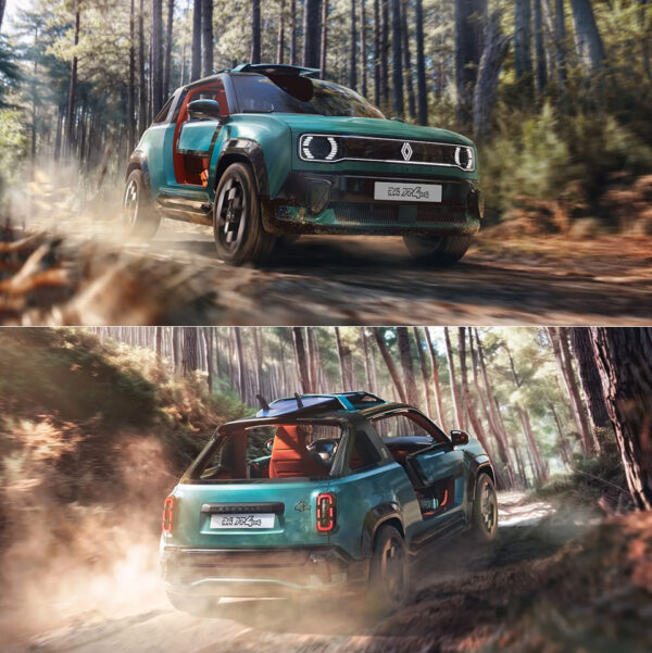 Renault 4 JP4X4 Concept Captures The Spirit Of Carefree Summer Days With An Electric Twist