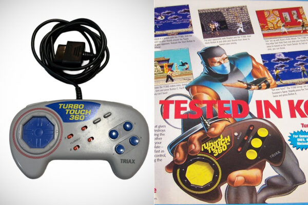 Fascinating Look Back at the Triax Turbo Touch 360, a Controller from the 90s That Put Touch Sensors in Place of Buttons